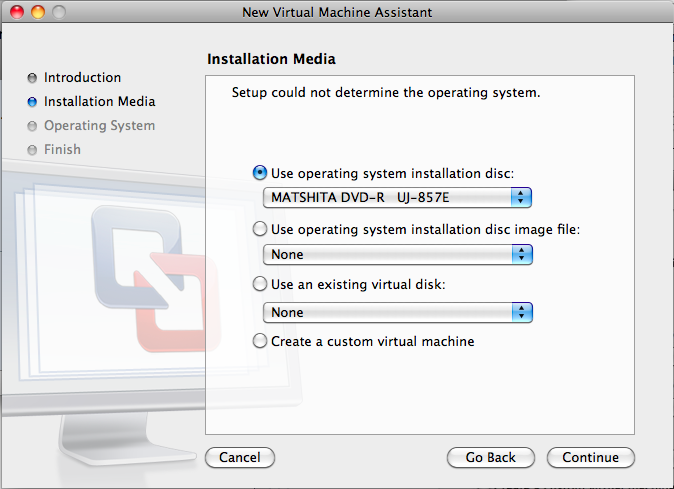 Use and existing virtual disk